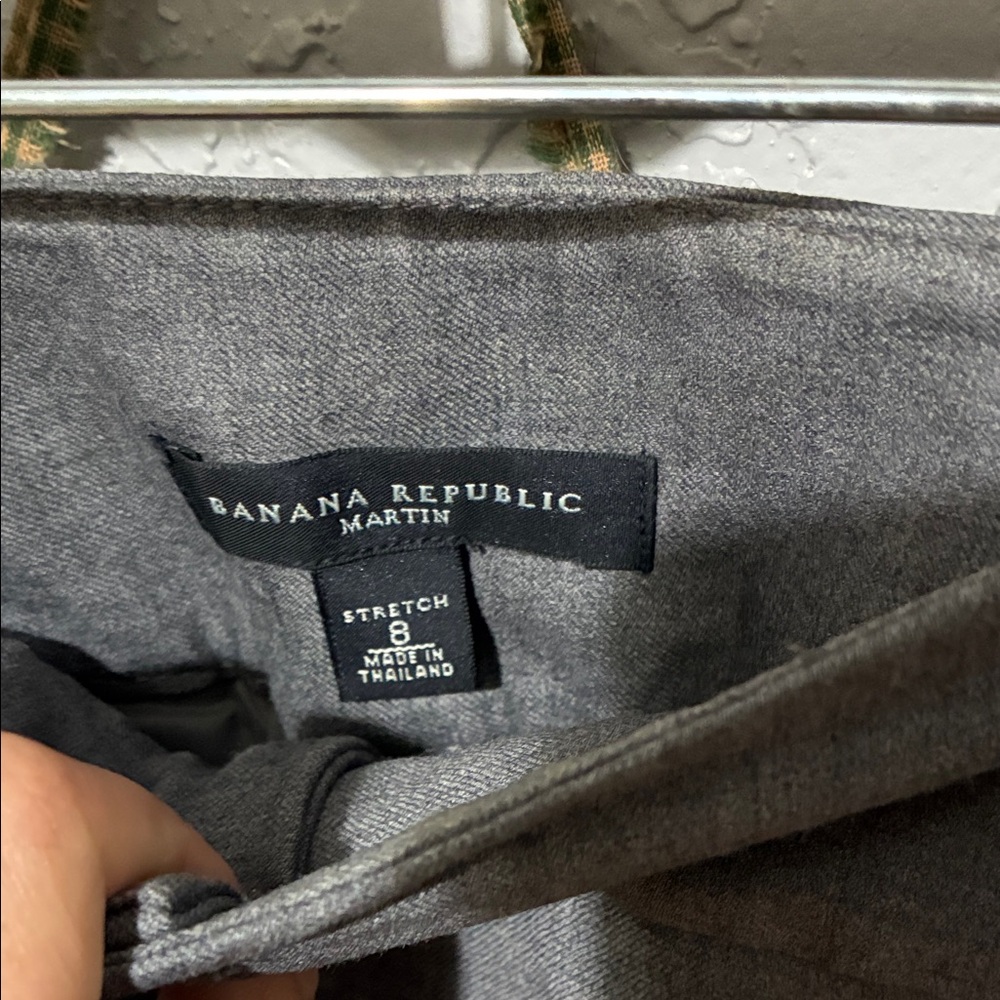 Banana Republic Charcoal Lined Trousers